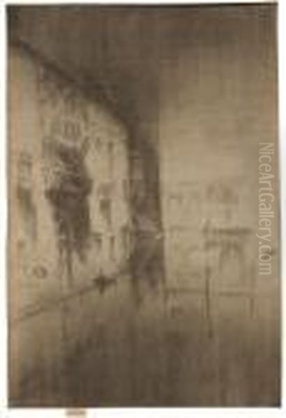 Nocturne: Palaces Oil Painting by James Abbott McNeill Whistler