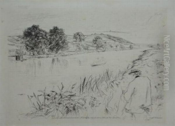 Sketching, No.1 Oil Painting by James Abbott McNeill Whistler