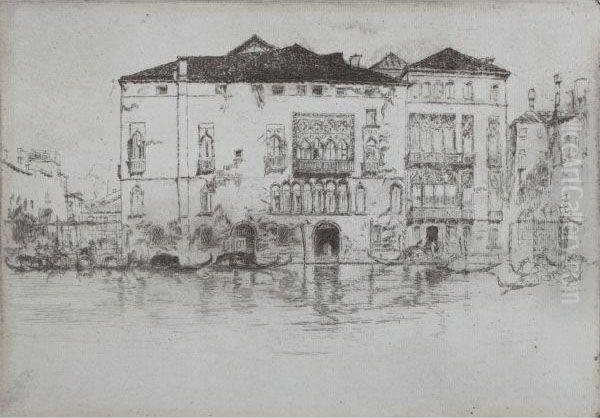 The Palaces Oil Painting by James Abbott McNeill Whistler