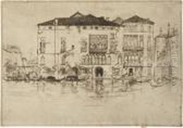 The Palaces Oil Painting by James Abbott McNeill Whistler