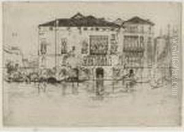 The Palaces Oil Painting by James Abbott McNeill Whistler