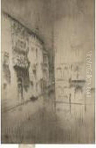 Nocturne: Palaces Oil Painting by James Abbott McNeill Whistler