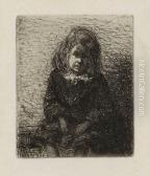 Little Arthur Oil Painting by James Abbott McNeill Whistler