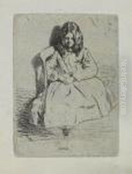 Annie Oil Painting by James Abbott McNeill Whistler