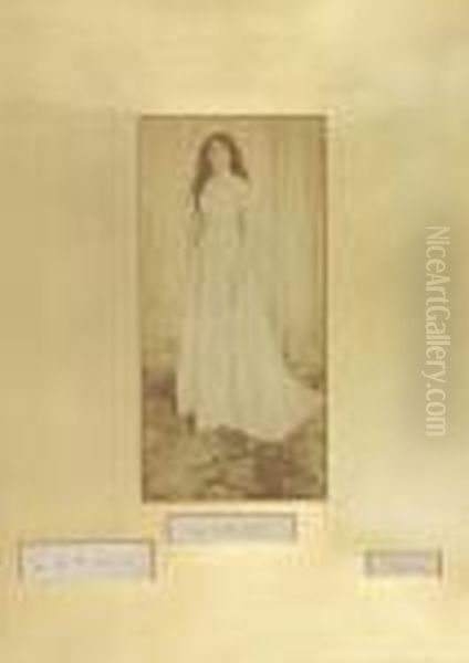 The White Girl Oil Painting by James Abbott McNeill Whistler