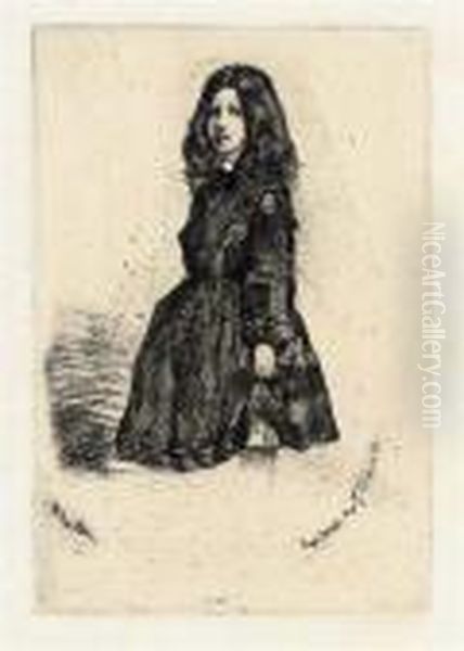 Annie, From The Twelve Etchings From Nature Oil Painting by James Abbott McNeill Whistler