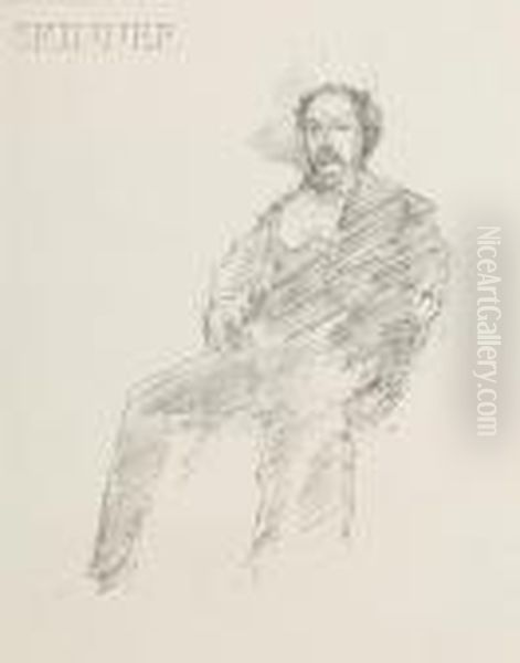 The Doctor Oil Painting by James Abbott McNeill Whistler