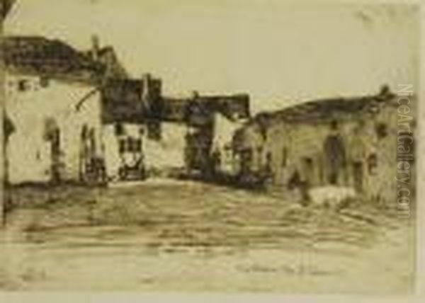 Liverdun Oil Painting by James Abbott McNeill Whistler