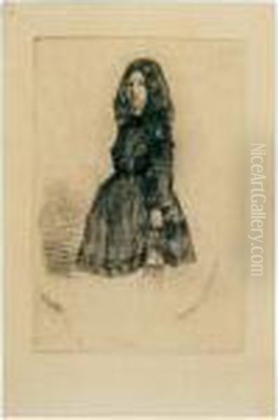 Annie. Oil Painting by James Abbott McNeill Whistler