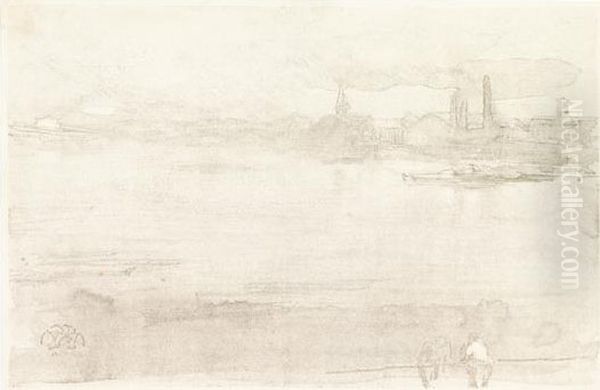 Early Morning Oil Painting by James Abbott McNeill Whistler