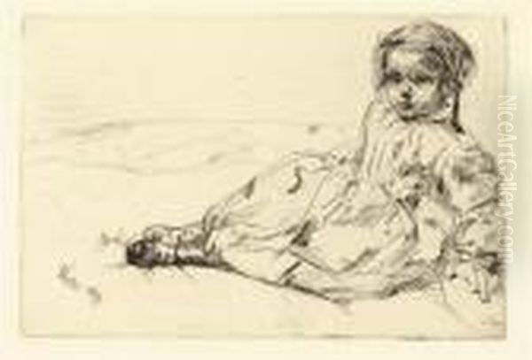 Untitled Oil Painting by James Abbott McNeill Whistler