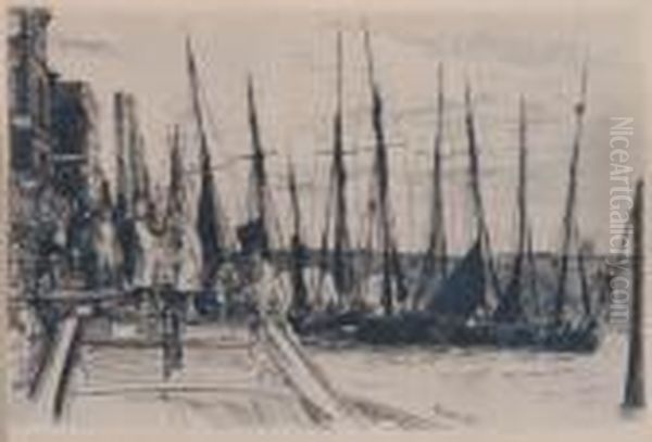 Billingsgate by James Abbott McNeill Whistler