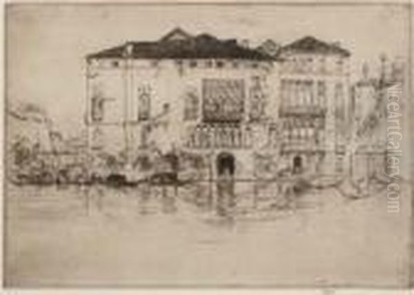 The Palaces Oil Painting by James Abbott McNeill Whistler