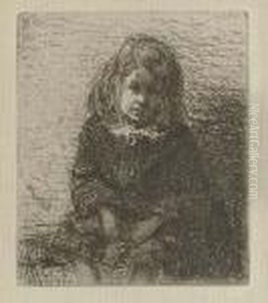 Little Arthur, From Twelve Etchings From Nature Oil Painting by James Abbott McNeill Whistler