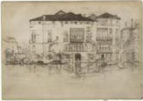 The Palaces Oil Painting by James Abbott McNeill Whistler