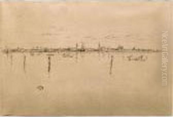 Little Venice (kennedy 183) Oil Painting by James Abbott McNeill Whistler