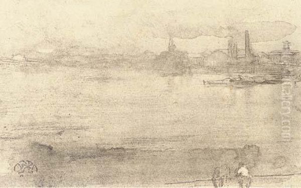 Early Morning Oil Painting by James Abbott McNeill Whistler