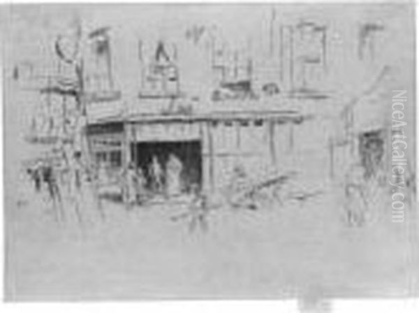 Little Court (k. 236; M. 232) by James Abbott McNeill Whistler