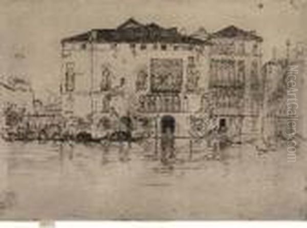 The Palaces Oil Painting by James Abbott McNeill Whistler