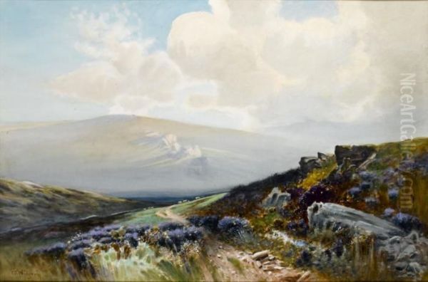 Nearprincetown Oil Painting by Frederick John Widgery