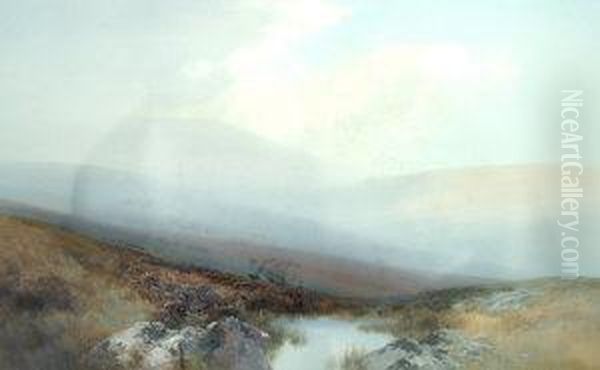 High Willhayes, Dartmoor Oil Painting by Frederick John Widgery