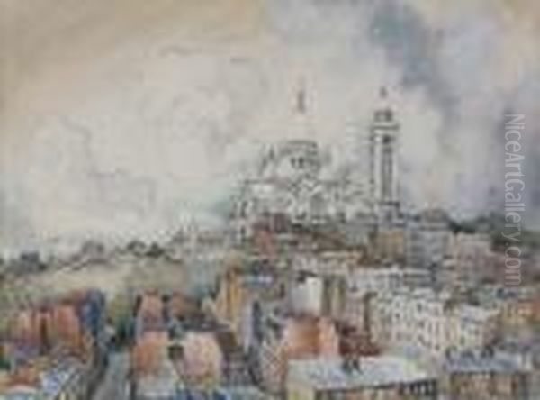 Paris, Le Sacre Coeur by Frank Will