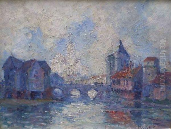 Moret Sur Loing Oil Painting by Frank Will