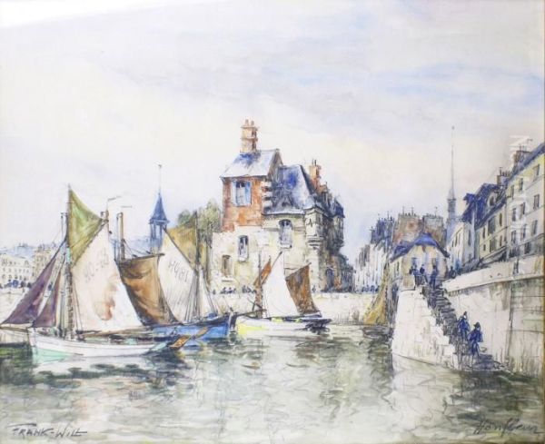 Honfleur, La Lieutenance Oil Painting by Frank Will