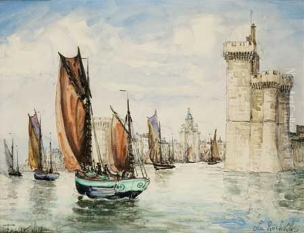 L'entree Du Port De La Rochelle by Frank Will