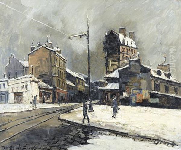 Porte Montmartre Oil Painting by Frank Will