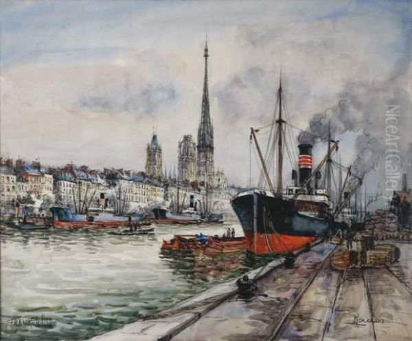 Rouen Oil Painting by Frank Will