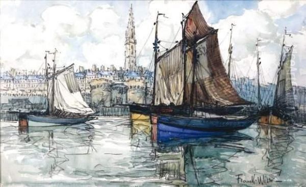 Saint Malo Oil Painting by Frank Will