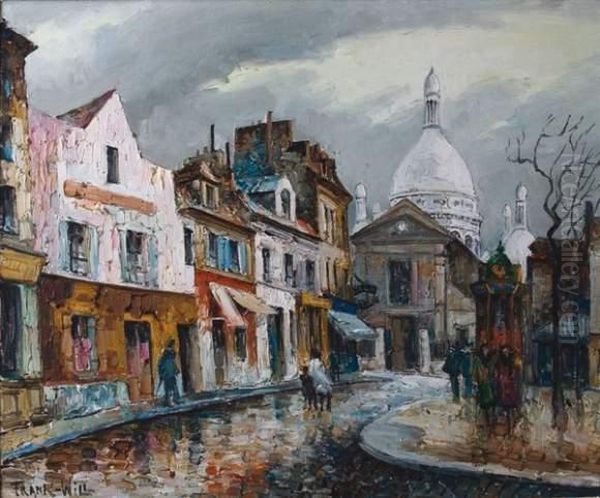 Le Sacre Coeur Oil Painting by Frank Will