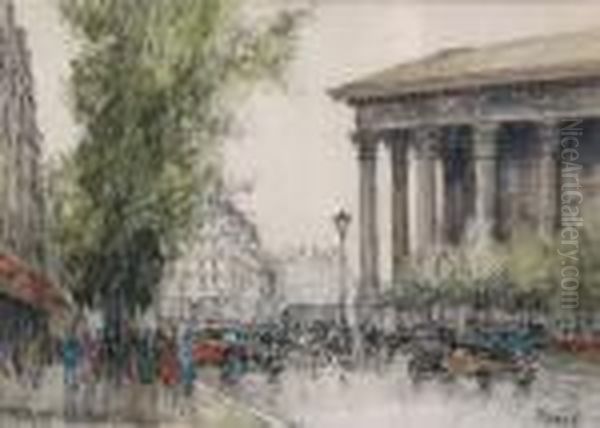 La Madeleine Oil Painting by Frank Will