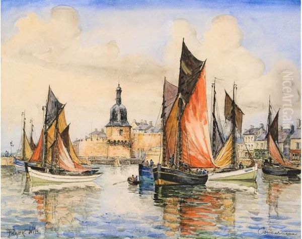 Concarneau Oil Painting by Frank Will