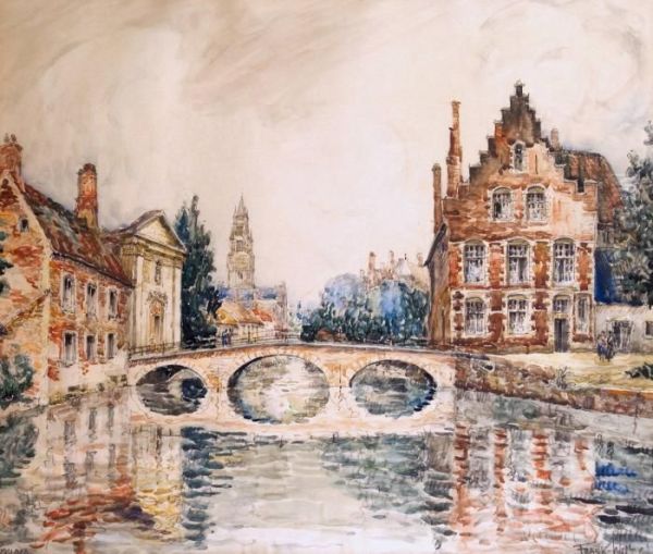 Vue De Bruges by Frank Will