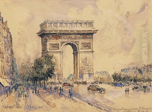 Paris, Larc De Triomphe by Frank Will