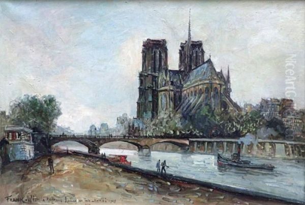 Paris Oil Painting by Frank Will