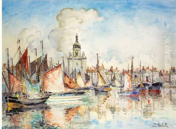 Port De La Rochelle Oil Painting by Frank Will