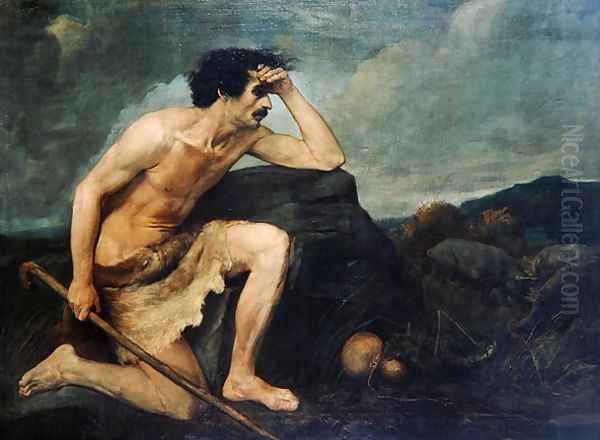 Prodigal Son, 1891 Oil Painting by Wilfred Thompson