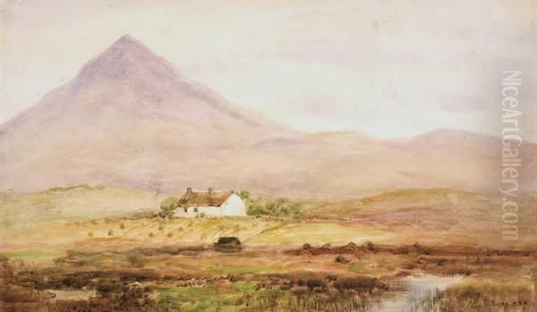 Croagh Patrick, Clew Bay Oil Painting by Alexander Williams