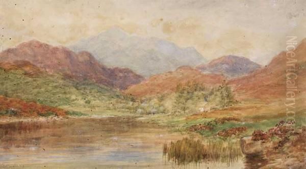 Loch Venacher N.b Oil Painting by Alexander Williams