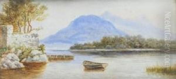 View At The Lake Hotel, Killarney Oil Painting by Alexander Williams