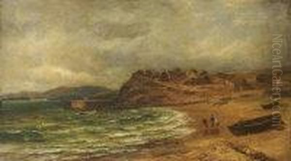 Achill Coastal Scene Oil Painting by Alexander Williams