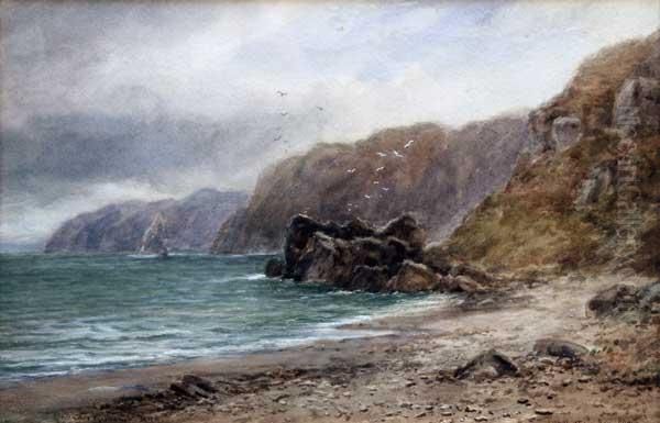 Candlestick Bay, Howth Oil Painting by Alexander Williams