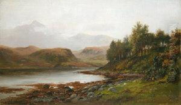 Connemara Landscape Oil Painting by Alexander Williams