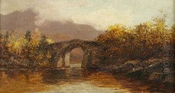 Cromwell's Bridge, Co. Kerry Oil Painting by Alexander Williams