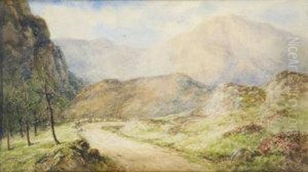 Devil's Elbow, Gap Of Dunloe Oil Painting by Alexander Williams