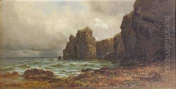 The Cliffs Of Achill Oil Painting by Alexander Williams