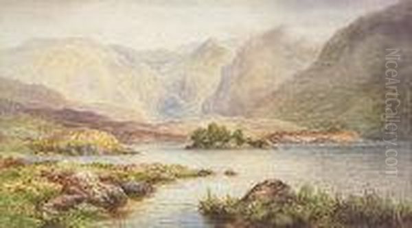 Clonee Lake, Co. Kerry Oil Painting by Alexander Williams